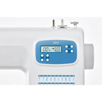 Brother DX70SE mit großem LCD-Display und Anschiebetisch für komfortables Nähen