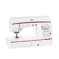 Brother Innov-is NV1040 Special Edition mit großem LC-Display und Bedienfeld in Nahaufnahme